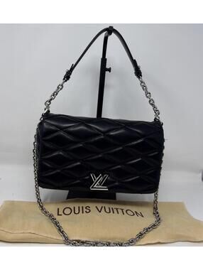 LOUIS VUITTON Go-14 Malletage MM Bag With COA